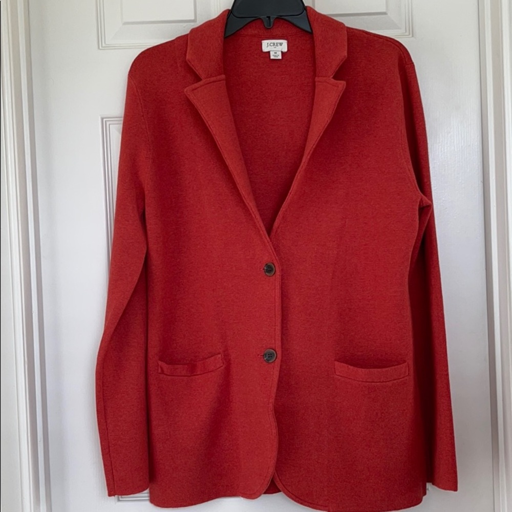 J. Crew Sweater Jacket Sz M